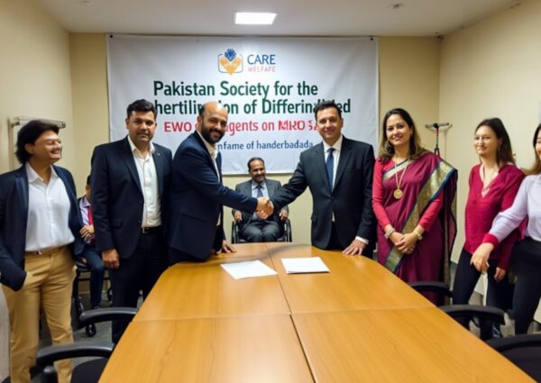 Care Welfare and PSRD – Pakistan Society for Rehabilitation of Differently Abled Sign MOU to Improve Healthcare Access for Differently Abled Citizens. 